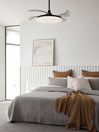 Beacon Lighting Fanaway Ceiling Fan with Retractable Blades